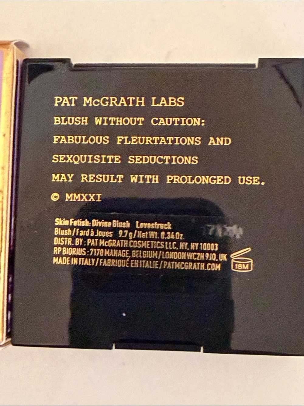 Lovestruck Pat McGrath Labs Skin Fetish: Divine Blush